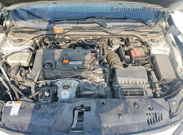 2HGFC2F83KH523023 2019 HONDA CIVIC White Սալոնի հետևի տեսք