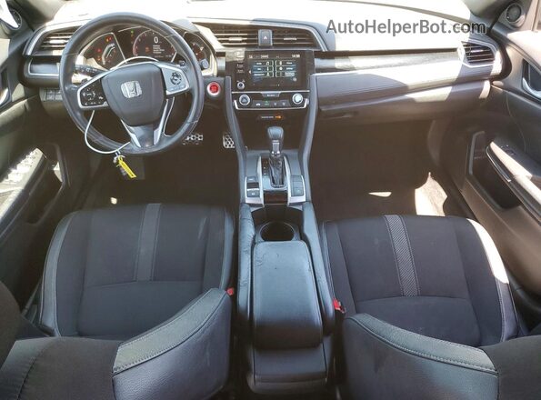 2HGFC2F83KH528349 2019 HONDA CIVIC Charcoal Vista del salpicadero