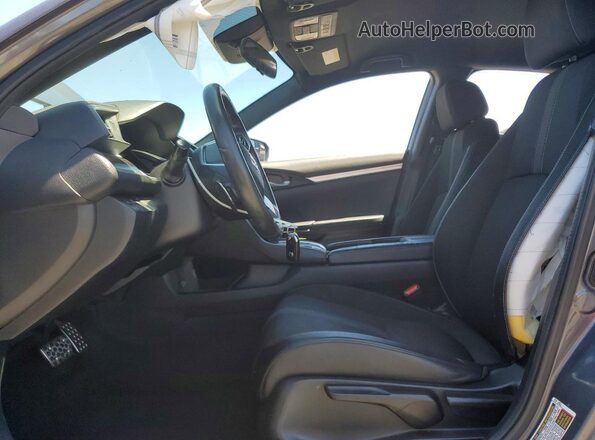 2HGFC2F83KH528349 2019 HONDA CIVIC Charcoal Vista interior delantera