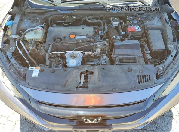 2HGFC2F83KH528349 2019 HONDA CIVIC Charcoal Vista interior trasera