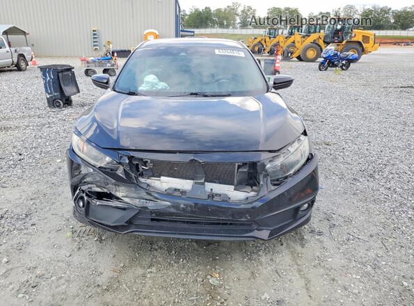 2HGFC2F83LH525937 2020 HONDA CIVIC Черный Вид спереди