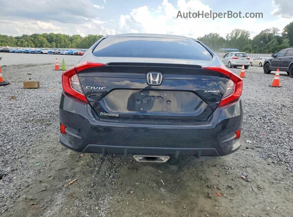2HGFC2F83LH525937 2020 HONDA CIVIC Черный Вид сзади