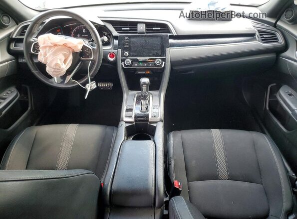 2HGFC2F83LH525937 2020 HONDA CIVIC Черный Вид панели приборов