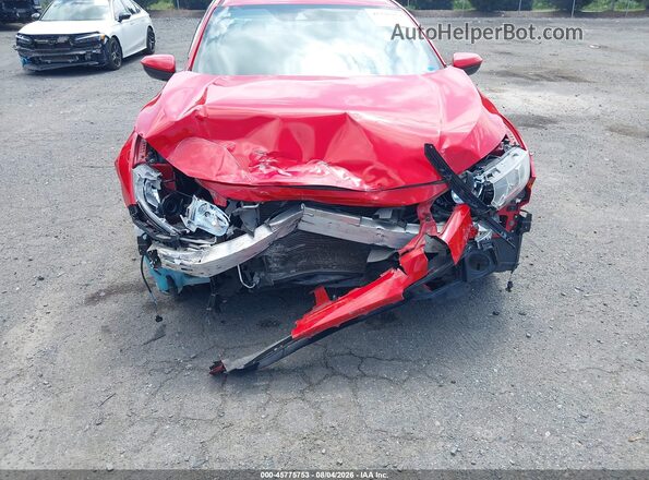 2HGFC2F83LH585443 2020 HONDA CIVIC Red Front view