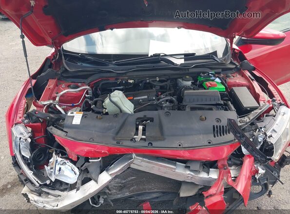 2HGFC2F83LH585443 2020 HONDA CIVIC Red Rear view