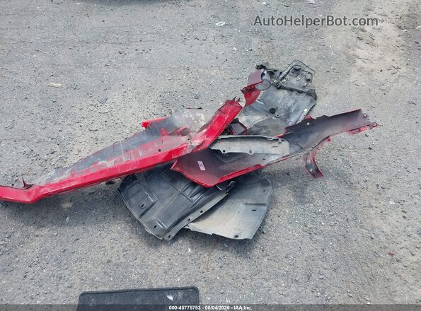 2HGFC2F83LH585443 2020 HONDA CIVIC Red Instrument cluster view
