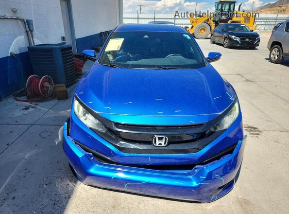 2HGFC2F83LH588228 2020 HONDA CIVIC Blue Vista frontal