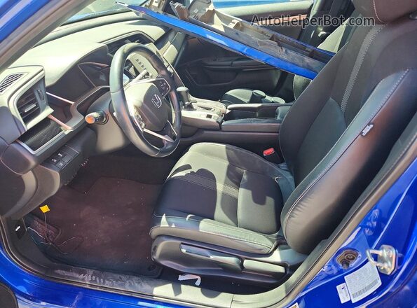 2HGFC2F83LH588228 2020 HONDA CIVIC Blue Vista interior delantera