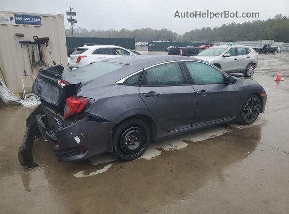 2HGFC2F83MH523316 2021 HONDA CIVIC Blue უკანა ხედი