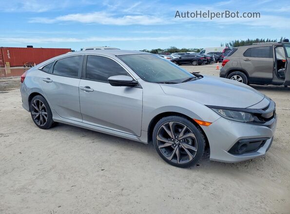 2HGFC2F83MH527267 2021 HONDA CIVIC Silver Առջևի աջ