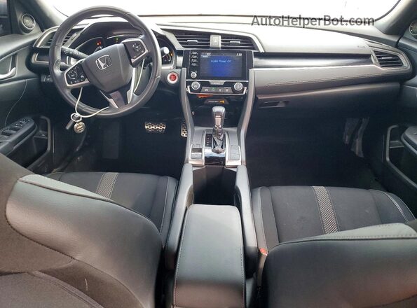 2HGFC2F83MH527267 2021 HONDA CIVIC Silver Առջևի վահանակի տեսք