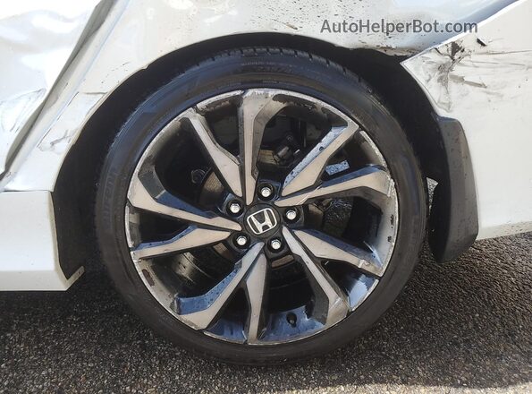 2HGFC2F83MH552993 2021 HONDA CIVIC Белый 