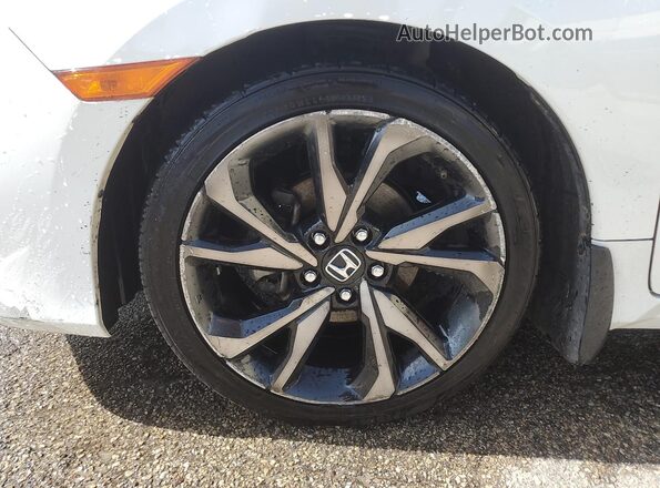 2HGFC2F83MH552993 2021 HONDA CIVIC Белый Вид наклейки с VIN-кодом