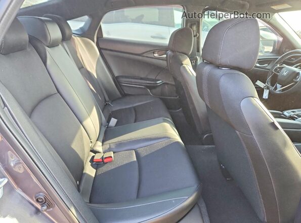 2HGFC2F83MH558194 2021 HONDA CIVIC Gray Widok tylnych siedzeń