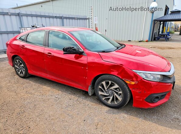 2HGFC2F84HH010520 2017 HONDA CIVIC Red Առջևի աջ