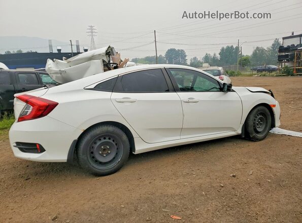 2HGFC2F84JH000995 2018 HONDA CIVIC White Задня права чверть