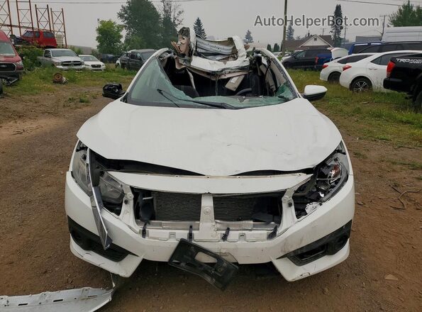 2HGFC2F84JH000995 2018 HONDA CIVIC White Вид спереду