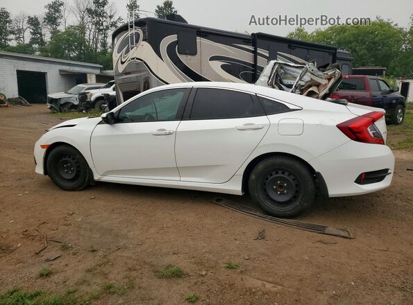 2HGFC2F84JH000995 2018 HONDA CIVIC White Задня ліва чверть
