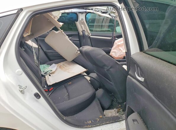 2HGFC2F84JH000995 2018 HONDA CIVIC White Вид задніх сидінь
