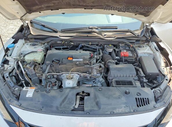 2HGFC2F84KH504948 2019 HONDA CIVIC White Widok wnętrza z tyłu