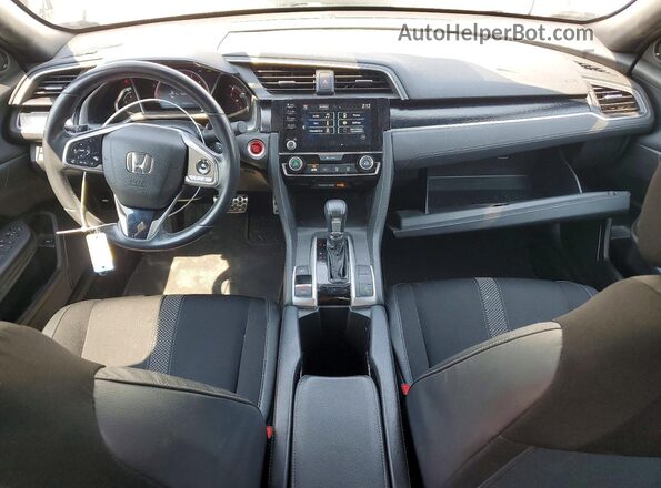 2HGFC2F84KH504948 2019 HONDA CIVIC White Widok deski rozdzielczej