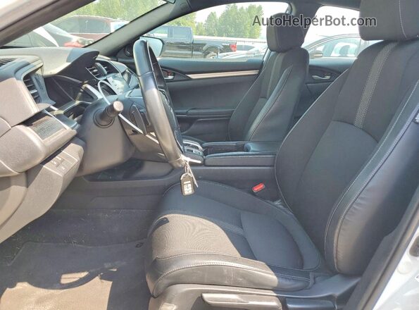 2HGFC2F84KH504948 2019 HONDA CIVIC White Widok wnętrza z przodu