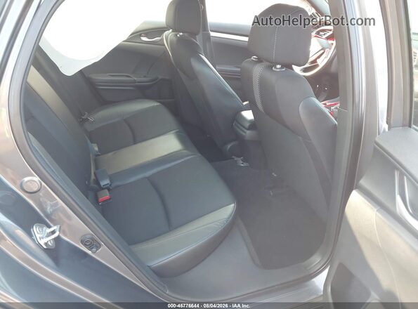 2HGFC2F84KH547184 2019 HONDA CIVIC Gray Вид наклейки з VIN-кодом