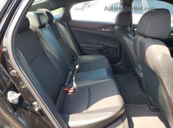 2HGFC2F84KH595154 2019 HONDA CIVIC Черный Вид задних сидений