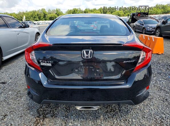 2HGFC2F84KH595154 2019 HONDA CIVIC Черный Вид сзади