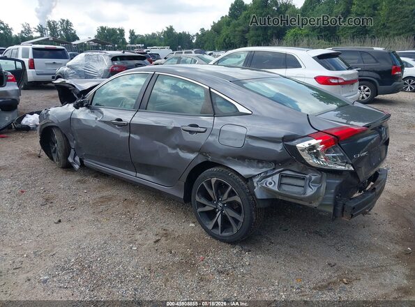 2HGFC2F84KH601714 2019 HONDA CIVIC Gray 