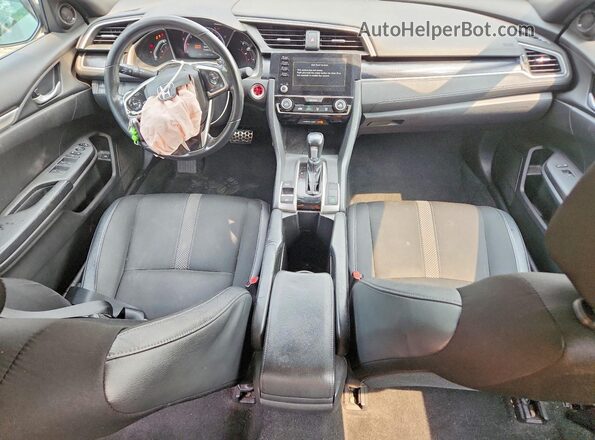 2HGFC2F84LH516700 2020 HONDA CIVIC Silver Dashboard view