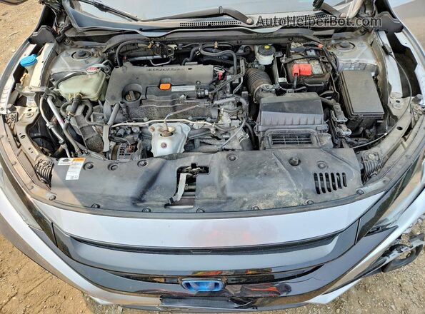 2HGFC2F84LH516700 2020 HONDA CIVIC Silver Rear interior view