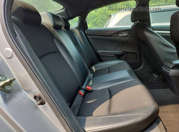2HGFC2F84LH516700 2020 HONDA CIVIC Silver Rear seats view