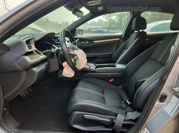 2HGFC2F84LH516700 2020 HONDA CIVIC Silver Front interior view