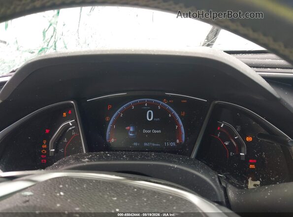 2HGFC2F84LH541547 2020 HONDA CIVIC Gray Rear seats view
