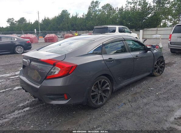 2HGFC2F84LH541547 2020 HONDA CIVIC Gray Rear right