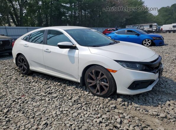 2HGFC2F84LH563872 2020 HONDA CIVIC White Front right