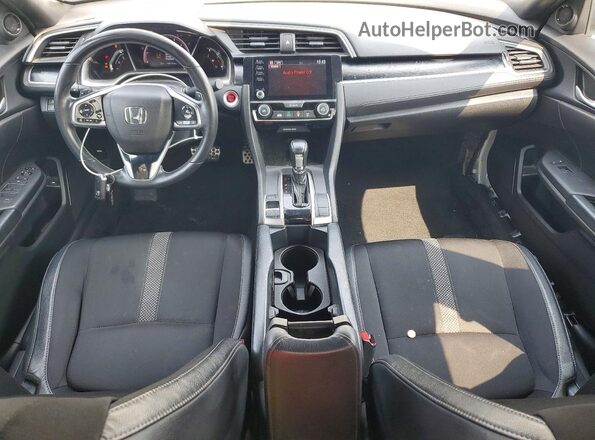 2HGFC2F84LH563872 2020 HONDA CIVIC White Dashboard view