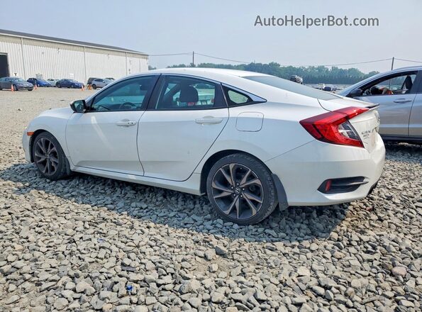 2HGFC2F84LH563872 2020 HONDA CIVIC White Rear left