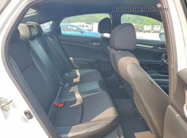 2HGFC2F84LH563872 2020 HONDA CIVIC White Rear seats view