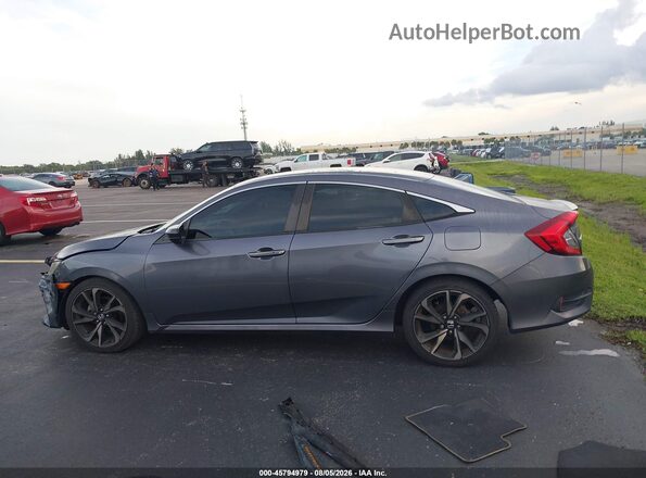 2HGFC2F84LH581871 2020 HONDA CIVIC Gray 