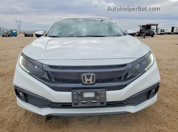 2HGFC2F84MH542344 2021 HONDA CIVIC White Դիմացի տեսք