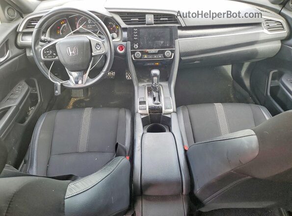2HGFC2F84MH542344 2021 HONDA CIVIC White Առջևի վահանակի տեսք
