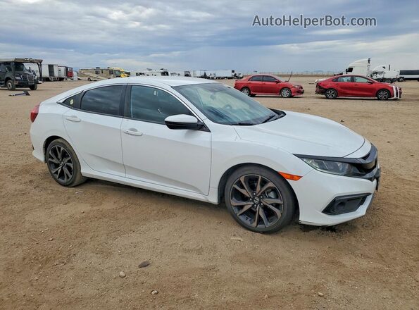 2HGFC2F84MH542344 2021 HONDA CIVIC White Առջևի աջ