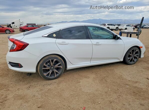 2HGFC2F84MH542344 2021 HONDA CIVIC White Հետևի աջ
