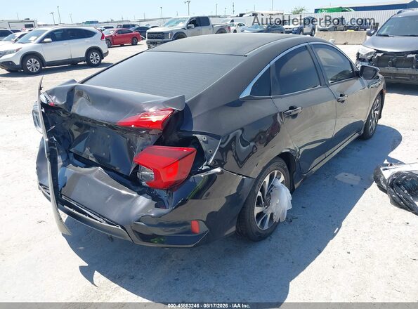2HGFC2F85GH515898 2016 HONDA CIVIC Black Tył prawy