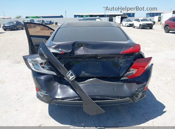 2HGFC2F85GH515898 2016 HONDA CIVIC Black Widok z przodu