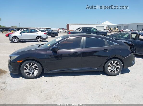 2HGFC2F85GH515898 2016 HONDA CIVIC Black Widok wnętrza 360 stopni