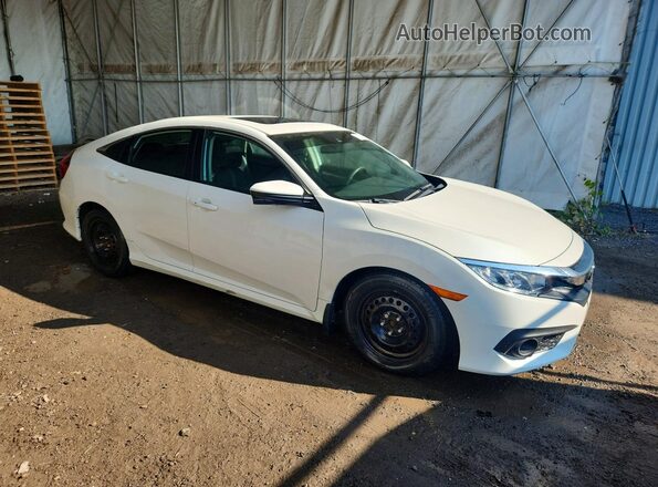 2HGFC2F85HH039217 2017 HONDA CIVIC White Передня права чверть