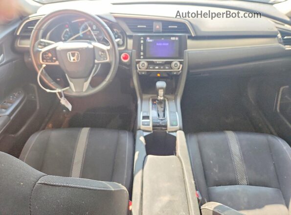 2HGFC2F85HH039217 2017 HONDA CIVIC White Вид панелі приладів